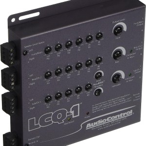 Audio Control LCQ1 Black Color 6-Channel Car Audio Line Output Converter with Equalizer