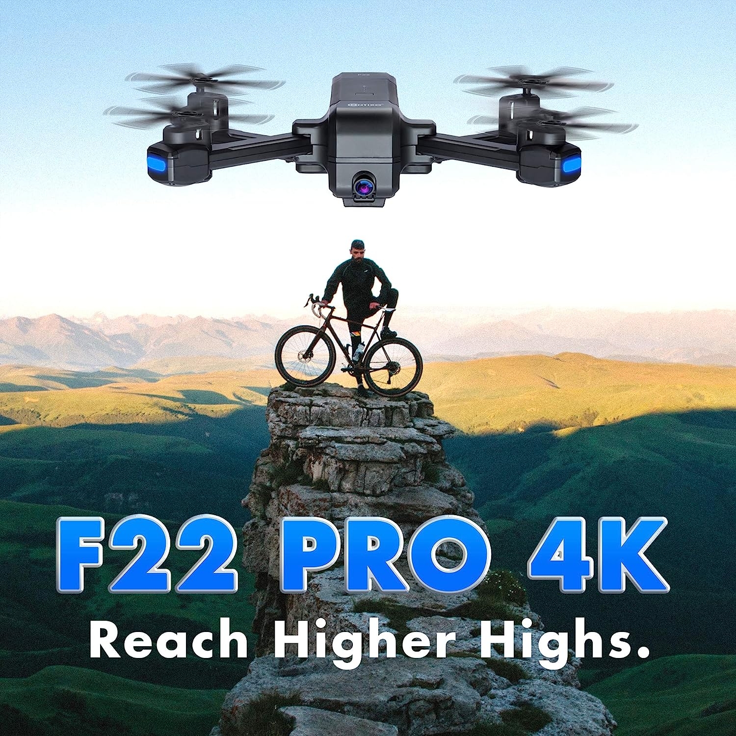 Contixo F22 FPV Drone with Camera for Adults, Kids, Beginners - 2.4G RC Quadcopter with 4K FHD Camera - Gesture Control, Custom - Image 15