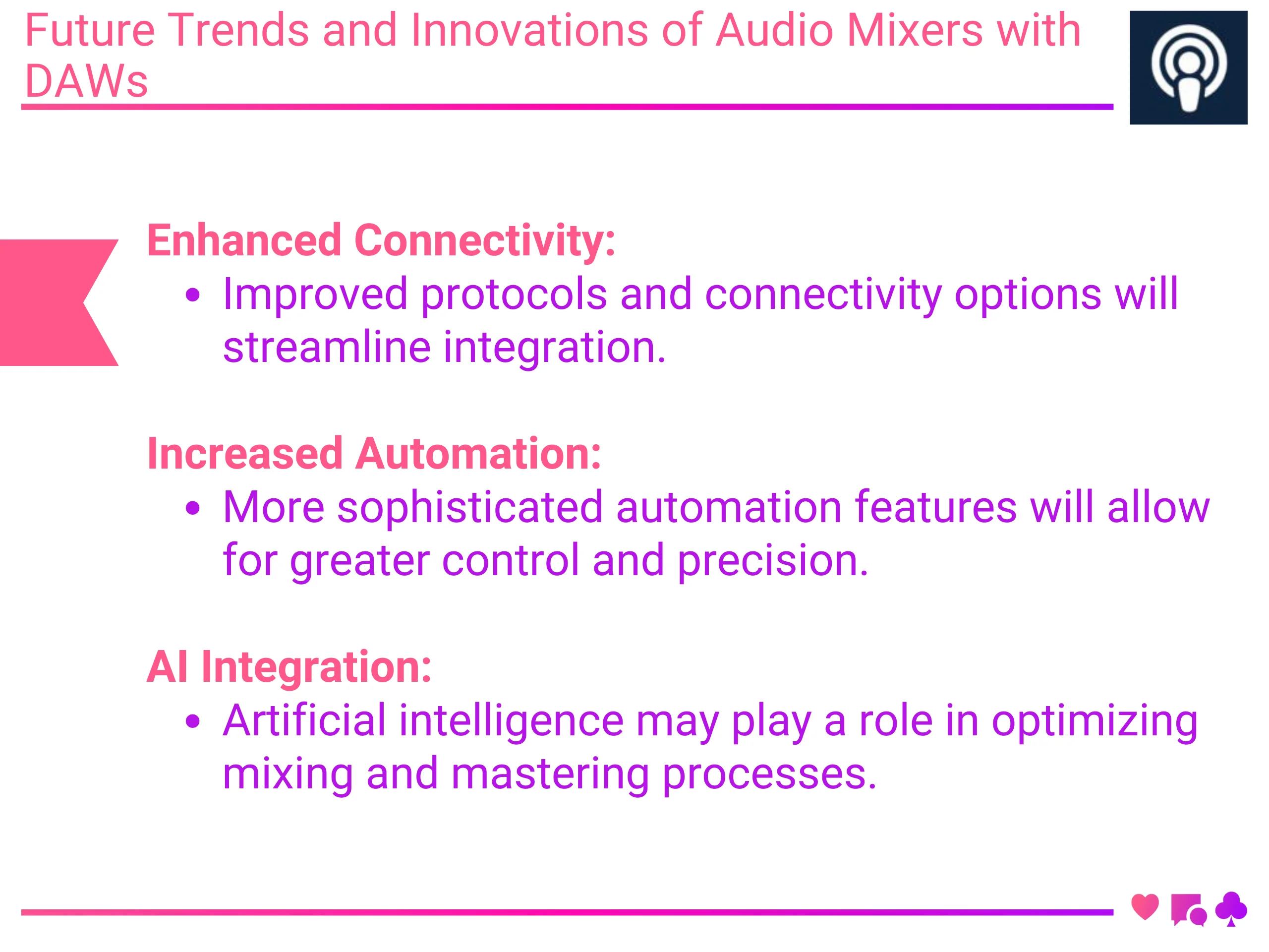 Future Trends and Innovations of Audio Mixers with DAWs