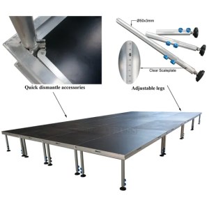 Aluminium Stage Deck - Shinestage