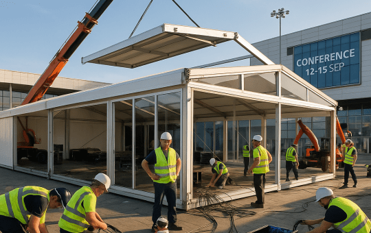 Temporary event structures gain ground as flexible venue solution