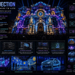 3D Projection in Events: Spatial Storytelling Through Projection Mapping