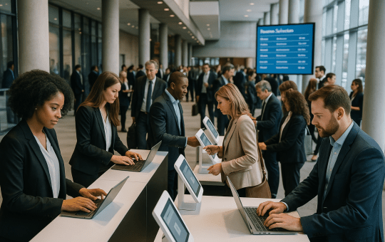 Conference tech shifts toward simpler, workflow-first design