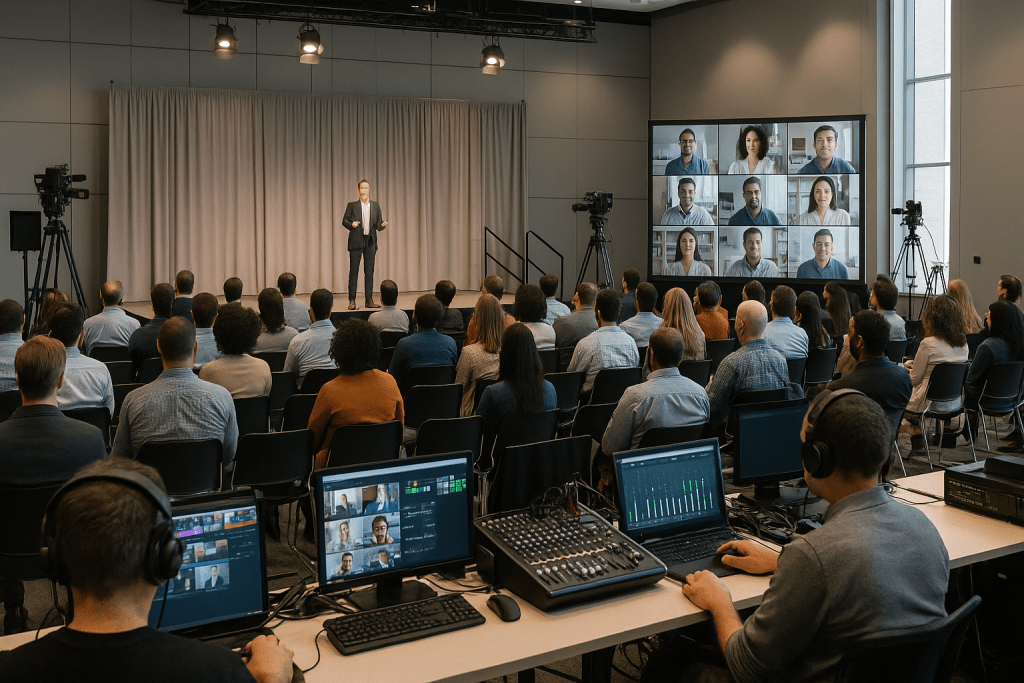 Present Communications rethinks event value with hybrid production
