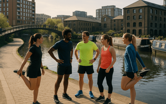 Community run marks finale of 30 marathons in 30 days