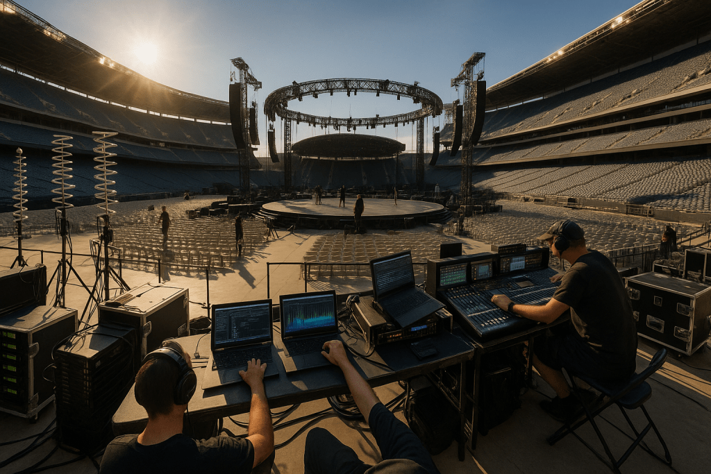 Sennheiser Spectera supports RF coordination on Ed Sheeran’s global stadium tour