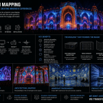 Projection Mapping in Events: Engineering Spatial Media Systems for Immersive Environments