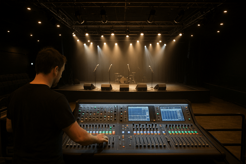 Islington Assembly Hall upgrades FOH and monitor control with dual Allen & Heath dLive consoles