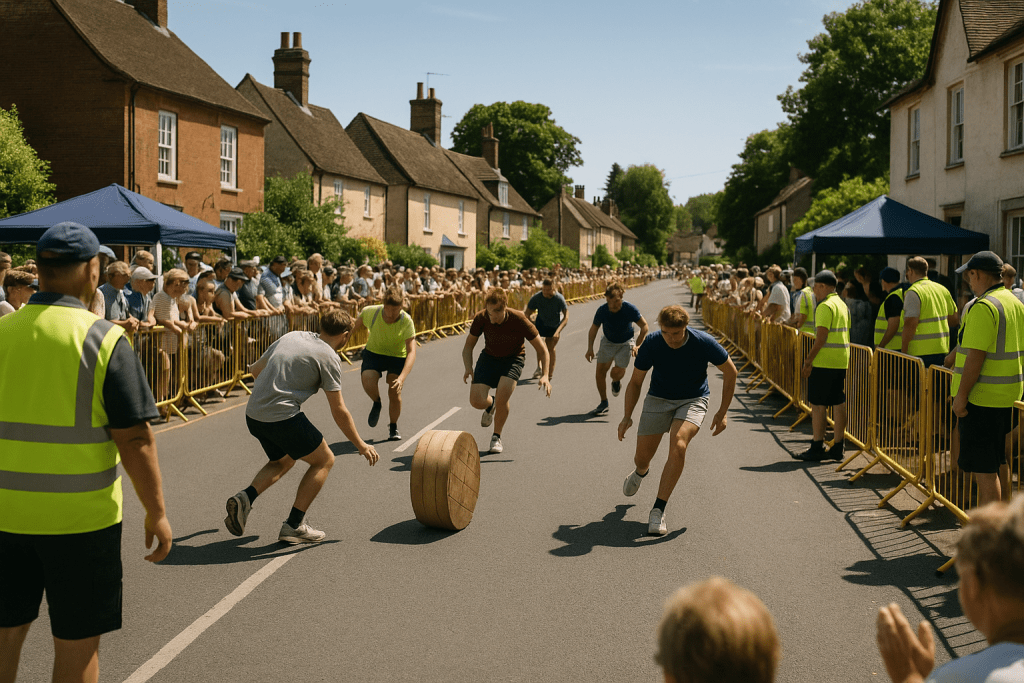 Cheese rolling festival adapts to extreme heat challenges