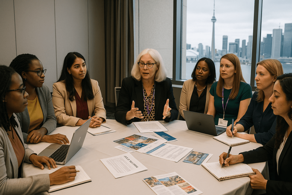 Fast Forward 15, Destination Toronto back women in events