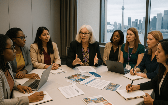 Fast Forward 15, Destination Toronto back women in events