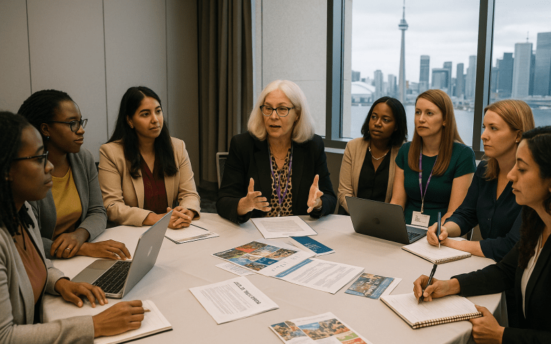 Fast Forward 15, Destination Toronto back women in events