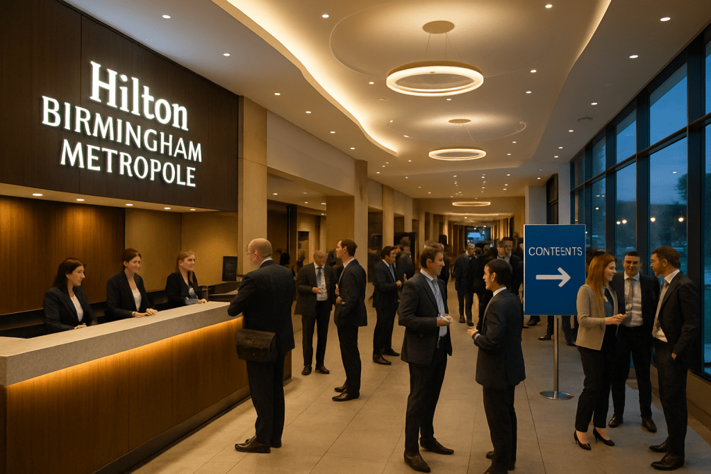 Hilton Birmingham Metropole Marks 50 Years in UK Events