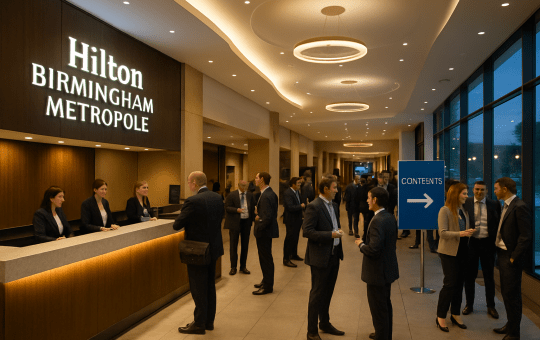 Hilton Birmingham Metropole Marks 50 Years in UK Events