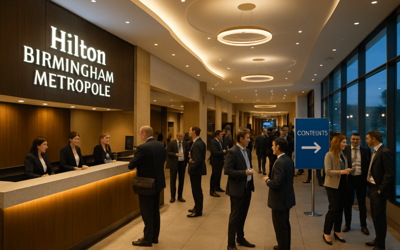 Hilton Birmingham Metropole Marks 50 Years in UK Events