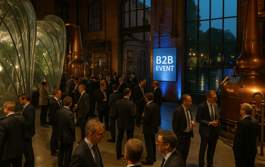 Bombay Sapphire Distillery elevates experiential event design