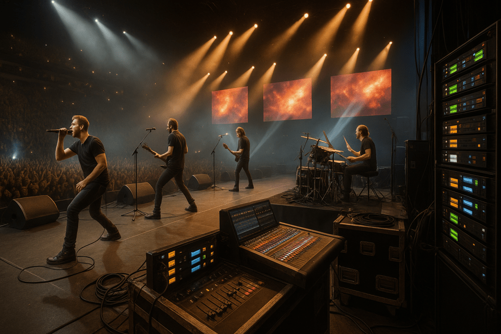 Three Days Grace adopts digital wireless system for global tour