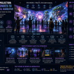 Interactive 3D Projection: Allowing Attendees to Control the Visual Narrative
