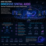 Immersive Spatial Audio: Creating 3D Soundscapes for Keynote Presentations