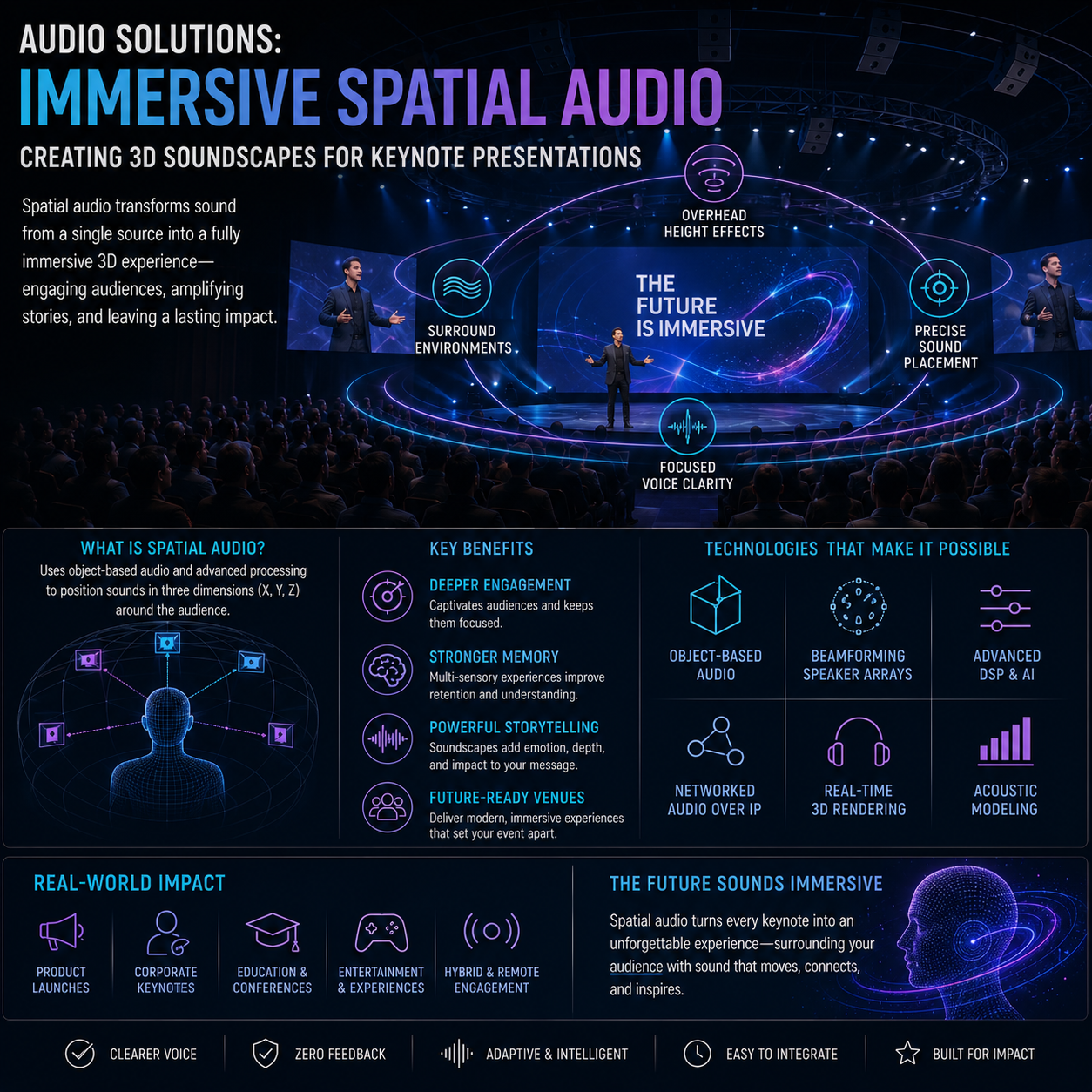 Immersive Spatial Audio: Creating 3D Soundscapes for Keynote ...