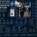 Health-Tracking Event Badges: Promoting Wellness and Hydration on the Trade Show Floor