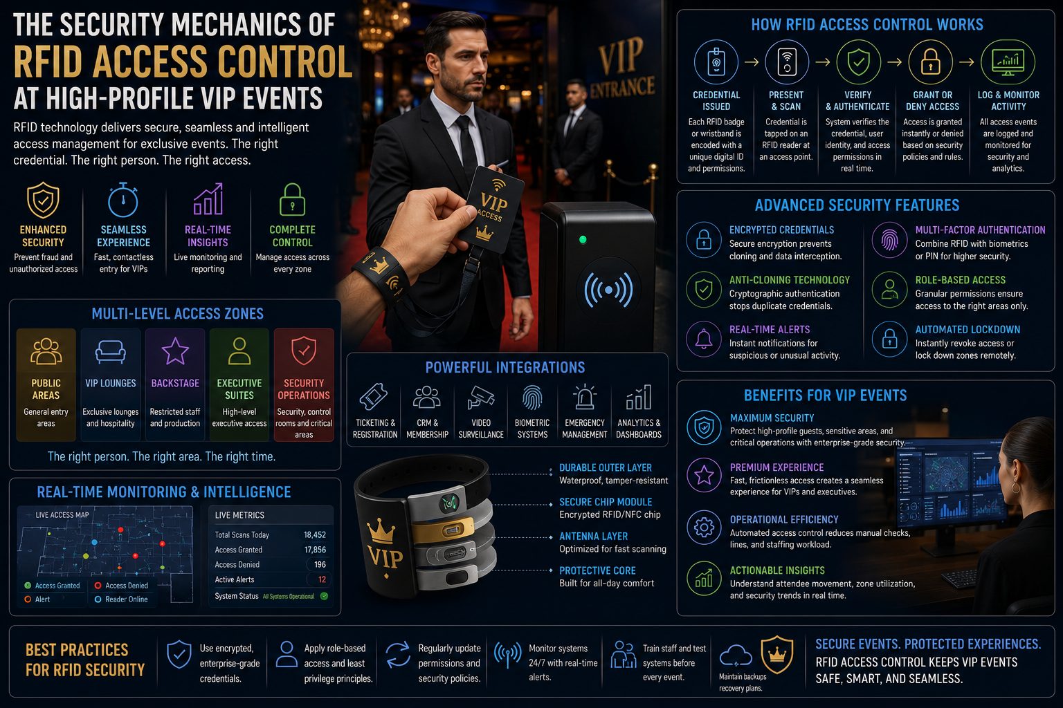 Security Vip Event The Security Mechanics of RFID Access Control at High-Profile VIP ...