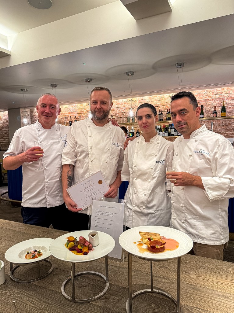 Searcys and Laurent-Perrier launch events chef innovation contest