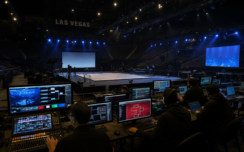 Inside the live event production approach to the inaugural Enhanced Games in Las Vegas