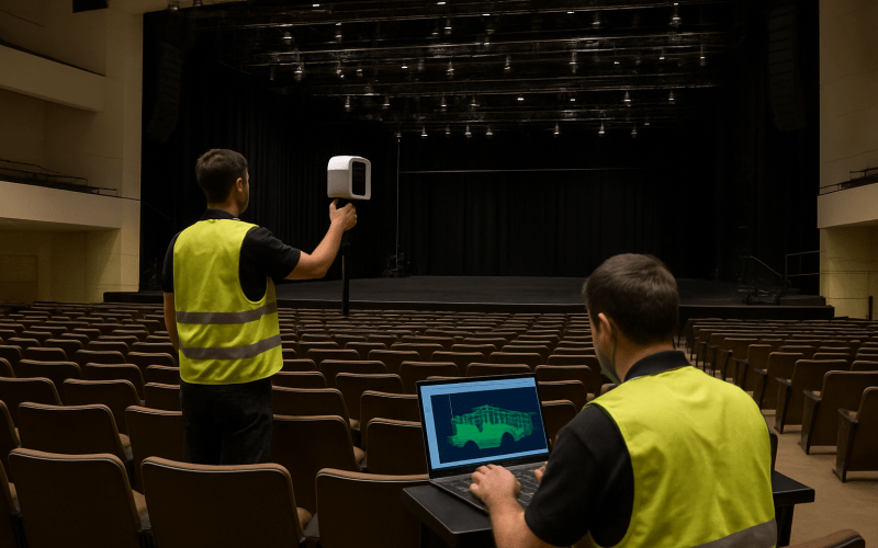 L-Acoustics launches LiDAR-based venue capture service for Soundvision design