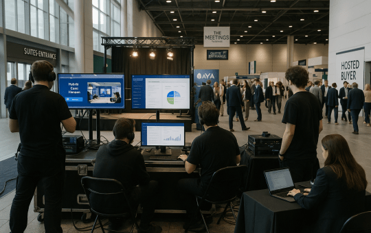 Tech, talent and transformation drive buzz at The Meetings Show