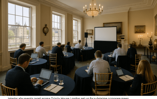 Trinity House positions historic London venue for modern events