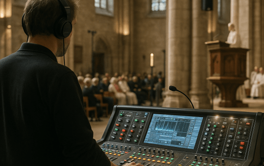 SpectraPulse wireless system supports audio for Archbishop of Canterbury installation
