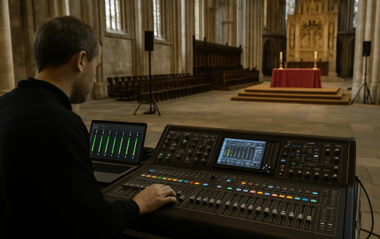 Sennheiser Spectera supports audio deployment for Archbishop of Canterbury installation