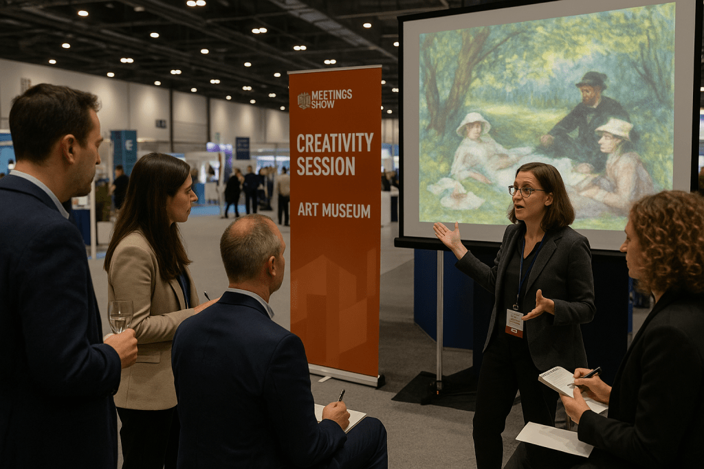 National Gallery explores creative engagement at The Meetings Show
