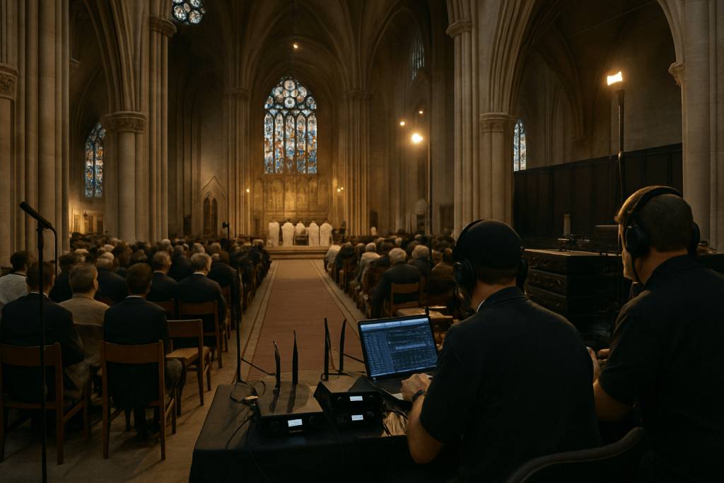 d&b solutions selects Sennheiser Spectera for Archbishop of Canterbury installation ceremony