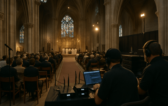 d&b solutions selects Sennheiser Spectera for Archbishop of Canterbury installation ceremony