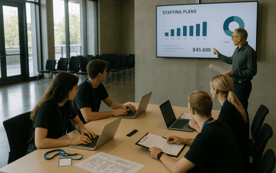 Rising employment costs squeeze entry-level hiring in events