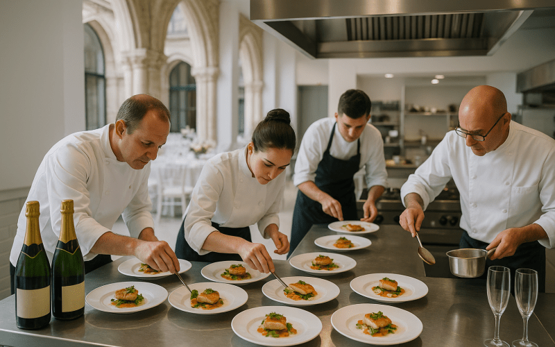 Searcys and Laurent-Perrier launch events chef innovation contest