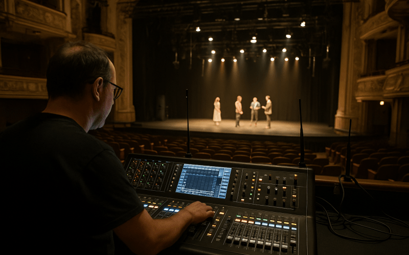 Vienna’s Theater in der Josefstadt adopts Sennheiser Spectra for networked audio