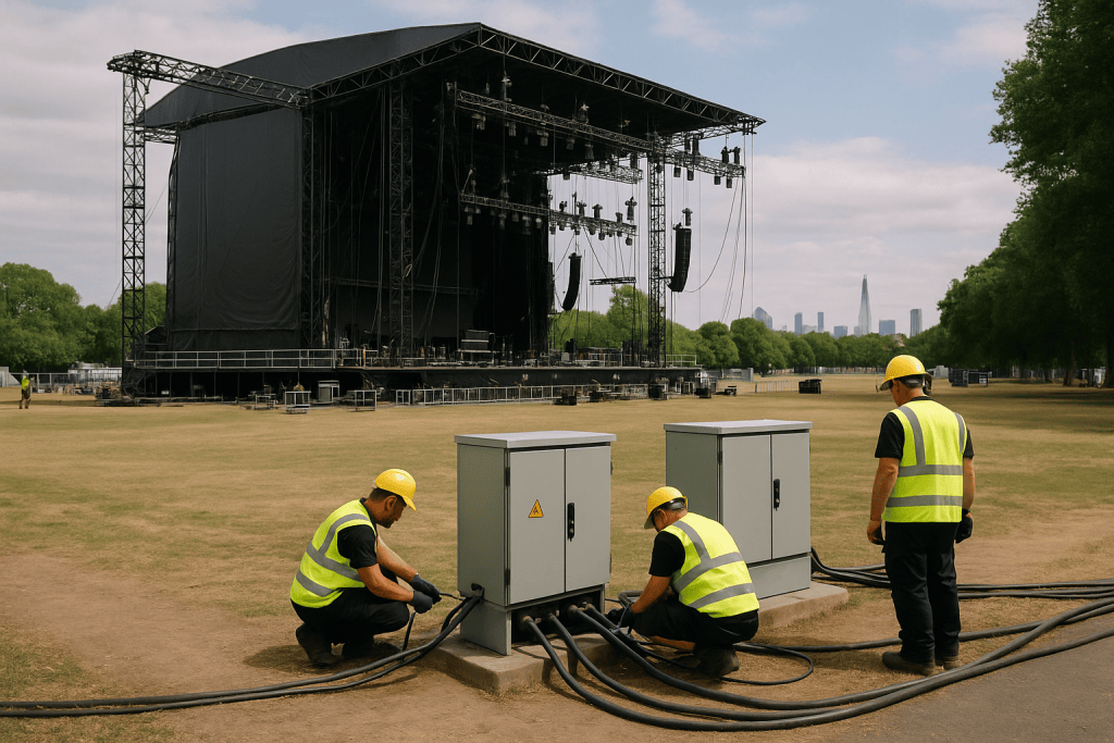 Finsbury Park switches to mains power for major festivals