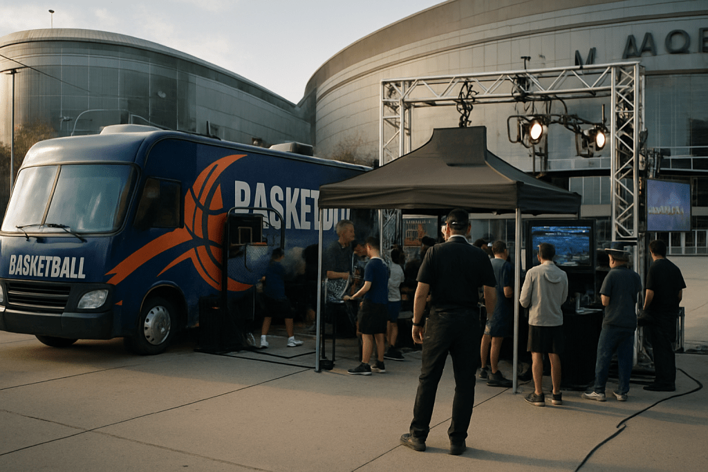 Mobile NBA fan experience brings interactive activation to multiple U.S. cities