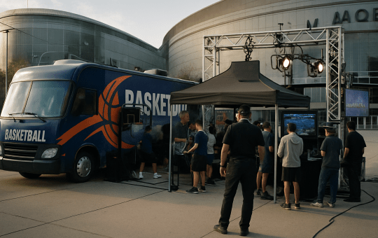 Mobile NBA fan experience brings interactive activation to multiple U.S. cities