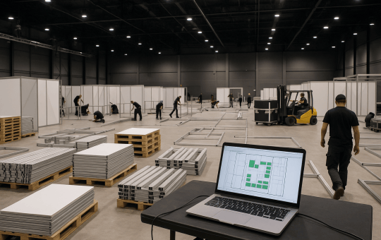 Modular event infrastructure supports leaner, smarter shows