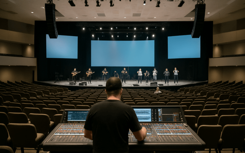North Point Community Church adopts L-Acoustics immersive system and debut Source Intelligence deployment