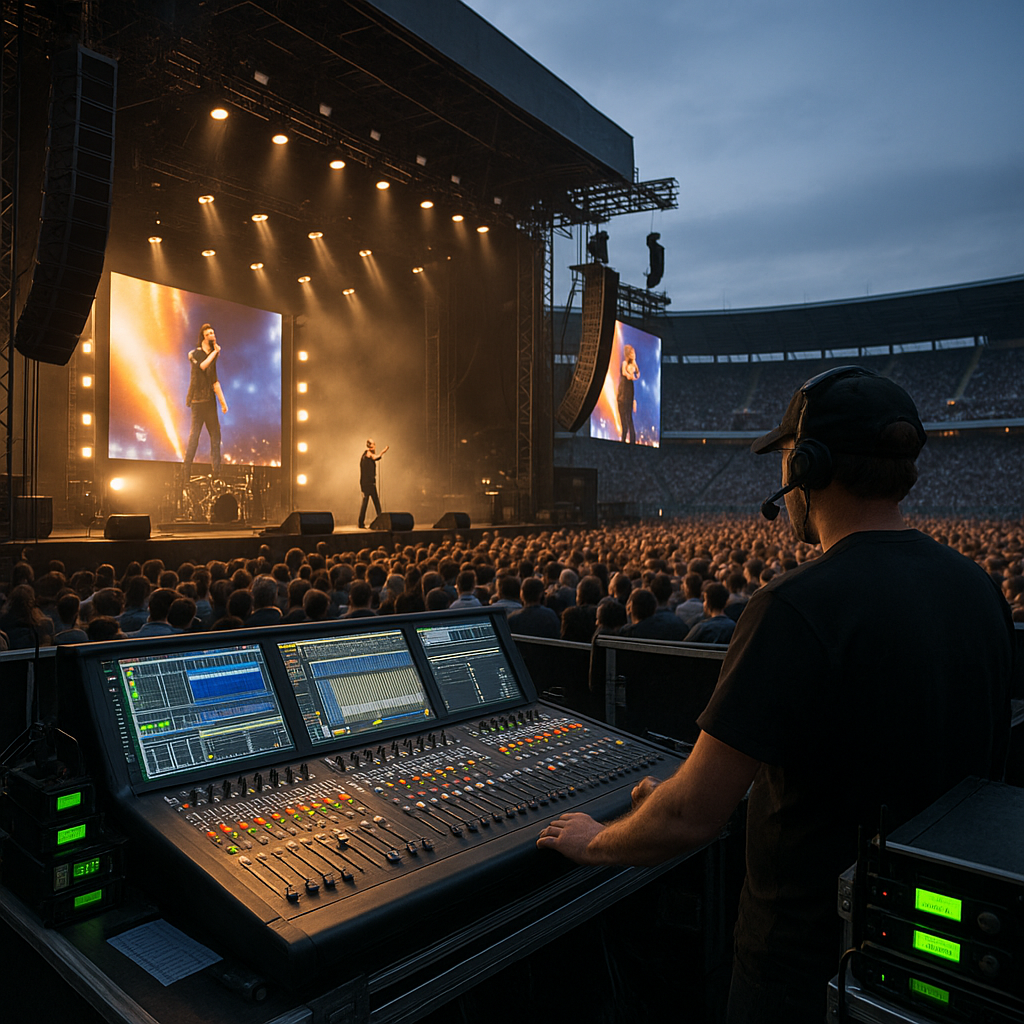 Ed Sheeran stadium tour adopts Sennheiser Spectra in-ear monitoring