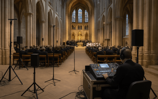 Sennheiser Spectra system supports audio delivery at Archbishop of Canterbury installation