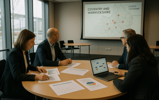 Coventry and Warwickshire sets strong pace in UK business events