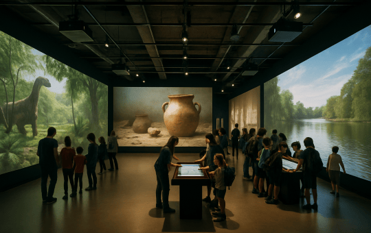 Immersive media studio supports interactive exhibits at new National Geographic museum
