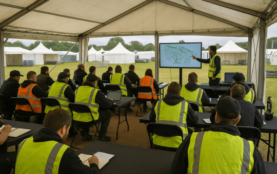 NOEA Training Day Secures Founding Sponsors from Event Supply Leaders