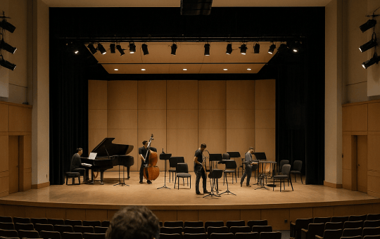 Retractable L-Acoustics K3i system modernizes audio at FSU’s Ruby Diamond Concert Hall